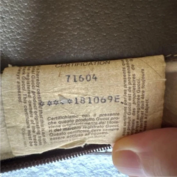 Gucci Beige and Brown Crossbody Bag - Picture 9 of 11